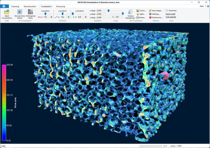 Obtaining numerical data from an object’s morphology