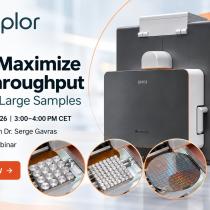 Semplor ONYX webinar on scanning electron microscopy: analyzing multiple or large samples to maximize SEM throughput