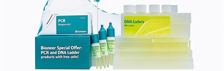 Offerta speciale Bioneer: prodotti PCR e DNA Ladder con unità gratuite!