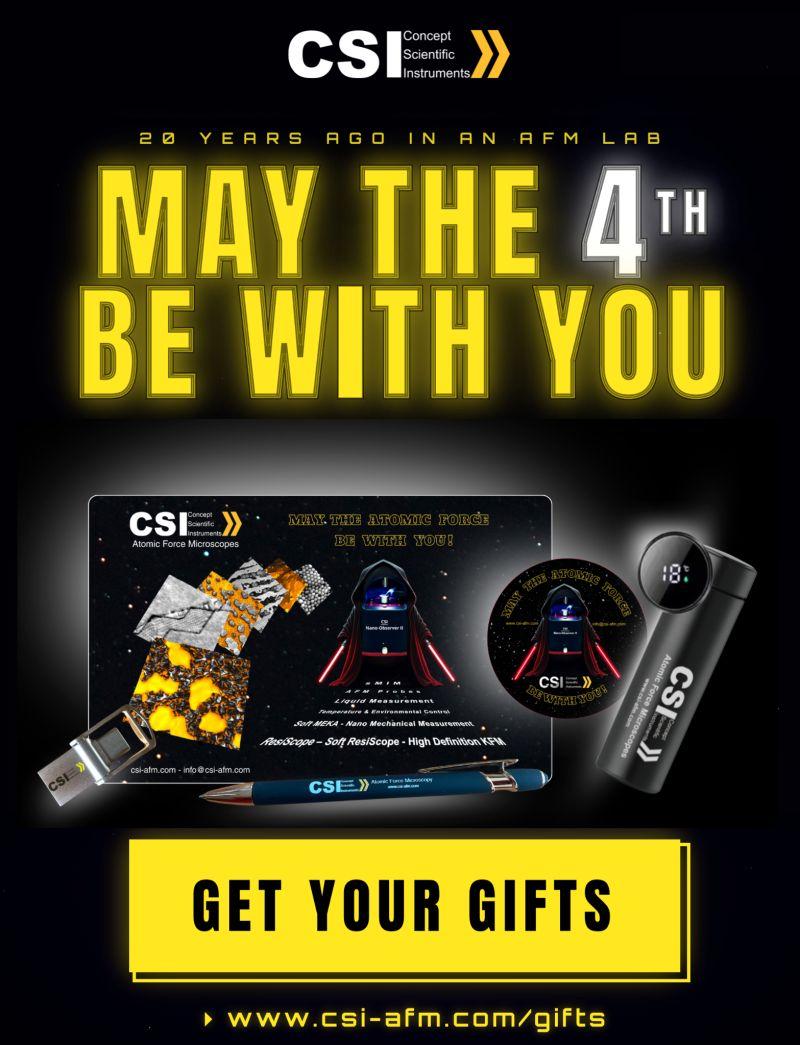 May the Atomic Force Be With You! CSInstruments Celebrates 20 Years