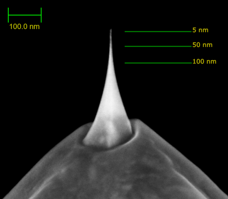 Photomask Repair - Adama Innovations atomically sharp and ultra-strong tips 