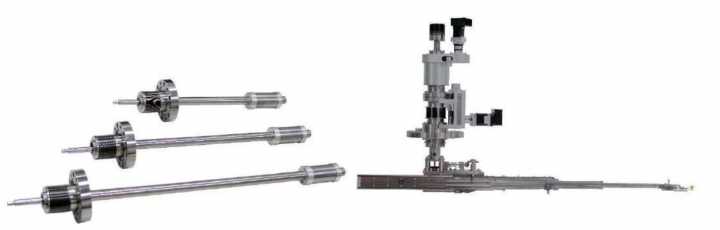 Sample Transfer Devices for HV and UHV Systems