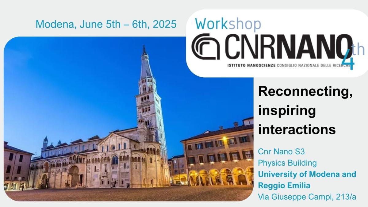 Nanoscience Institute 4th workshop