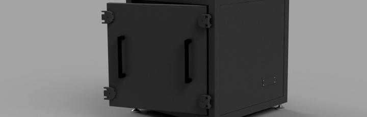 Cabine di isolamento acustico per strumentazione scientifica