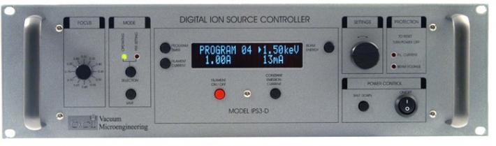 IPS3-D - Digital Ion Sputter Gun Controller