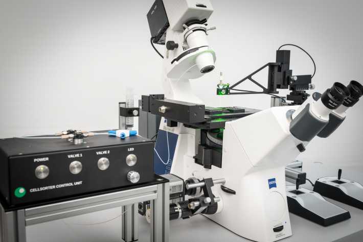 Strumento completo CellSorter con Valve Control