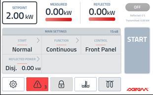 Schermata software - GMP 100