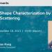 Webinar 16/09/2021 - Particle Shape Characterization with Light Scattering 